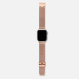 16/18/20mm Stainless Steel Mesh - Rose Gold